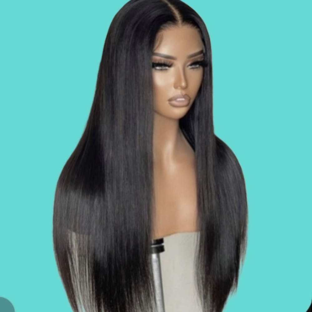 Brazilian Straight Wig 20-inches 100%Human Hair